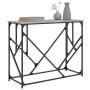 Sonoma gray engineered wood console table 100x40x80 cm by , Side tables - Ref: Foro24-834118, Price: 54,60 €, Discount: %