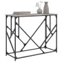 Sonoma gray engineered wood console table 100x40x80 cm by , Side tables - Ref: Foro24-834118, Price: 53,92 €, Discount: %