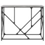 Sonoma gray engineered wood console table 100x40x80 cm by , Side tables - Ref: Foro24-834118, Price: 54,60 €, Discount: %