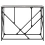 Sonoma gray engineered wood console table 100x40x80 cm by , Side tables - Ref: Foro24-834118, Price: 53,92 €, Discount: %