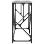 Sonoma gray engineered wood console table 100x40x80 cm by , Side tables - Ref: Foro24-834118, Price: 54,60 €, Discount: %