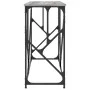 Sonoma gray engineered wood console table 100x40x80 cm by , Side tables - Ref: Foro24-834118, Price: 53,92 €, Discount: %