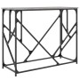 Sonoma gray engineered wood console table 100x40x80 cm by , Side tables - Ref: Foro24-834118, Price: 54,60 €, Discount: %