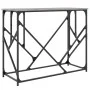 Sonoma gray engineered wood console table 100x40x80 cm by , Side tables - Ref: Foro24-834118, Price: 53,92 €, Discount: %