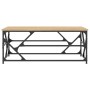 Couchtisch aus Sonoma-Eichensperrholz, 100 x 50 x 40 cm von , Couchtisch - Ref: Foro24-834126, Preis: 51,62 €, Rabatt: %