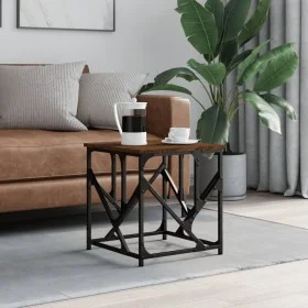 Oak brown engineered wood coffee table 45x45x47.5 cm by , Coffee table - Ref: Foro24-834124, Price: 38,19 €, Discount: %