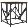 Mesa de centro madera de ingeniería marrón roble 45x45x47,5 cm de , Mesas de centro - Ref: Foro24-834124, Precio: 38,71 €