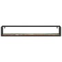 Wall shelves 2 pcs solid wood mango iron 110x17x17 cm by , Shelves and shelves - Ref: Foro24-353793, Price: 88,43 €, Discount: %