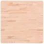 Square solid beech wood table top 60x60x1.5 cm by , Table tops - Ref: Foro24-355950, Price: 52,90 €, Discount: %