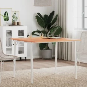 Square solid beech wood table top 90x90x1.5 cm by , Table tops - Ref: Foro24-355971, Price: 83,13 €, Discount: %