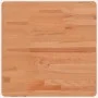Square solid beech wood table top 50x50x2.5 cm by , Table tops - Ref: Foro24-355973, Price: 51,87 €, Discount: %