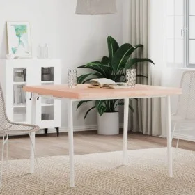 Square solid beech wood table top 90x90x4 cm by , Table tops - Ref: Foro24-355965, Price: 145,84 €, Discount: %