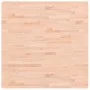 Square solid beech wood table top 90x90x4 cm by , Table tops - Ref: Foro24-355965, Price: 145,84 €, Discount: %