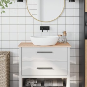Badezimmerarbeitsplatte aus massivem Buchenholz, 80 x 40 x 1,5 cm von , Arbeitsplatten - Ref: Foro24-355984, Preis: 43,77 €, ...