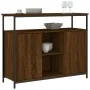 Brown oak engineered wood sideboard 100x35x80 cm by , Sideboards - Ref: Foro24-835503, Price: 105,15 €, Discount: %