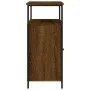 Brown oak engineered wood sideboard 100x35x80 cm by , Sideboards - Ref: Foro24-835503, Price: 105,15 €, Discount: %
