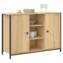 Sonoma Oak Engineered Wood Sideboard 100x35x70 cm by , Sideboards - Ref: Foro24-835515, Price: 94,69 €, Discount: %