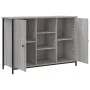 Ingenieurholz-Sideboard in Grau Sonoma 100x35x70 cm von , Sideboards - Ref: Foro24-835517, Preis: 86,07 €, Rabatt: %