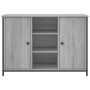Aparador de madera de ingeniería gris Sonoma 100x35x70 cm by , Sideboards - Ref: Foro24-835517, Price: 87,37 €, Discount: %