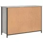 Aparador de madera de ingeniería gris Sonoma 100x35x70 cm by , Sideboards - Ref: Foro24-835517, Price: 87,37 €, Discount: %