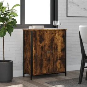Rauchiger Eichenfurnier-Holzschrank 70x30x80 cm von , Sideboards - Ref: Foro24-835536, Preis: 58,24 €, Rabatt: %
