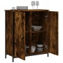 Rauchiger Eichenfurnier-Holzschrank 70x30x80 cm von , Sideboards - Ref: Foro24-835536, Preis: 58,79 €, Rabatt: %