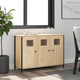 Sideboard aus Sonoma-Eichenholzwerkstoff, 100 x 35 x 70 cm von , Sideboards - Ref: Foro24-835520, Preis: 105,28 €, Rabatt: %