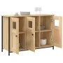 Sonoma Oak Engineered Wood Sideboard 100x35x70 cm by , Sideboards - Ref: Foro24-835520, Price: 105,25 €, Discount: %