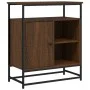Brown oak engineered wood sideboard 100x35x80 cm by , Sideboards - Ref: Foro24-835548, Price: 66,13 €, Discount: %