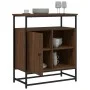 Brown oak engineered wood sideboard 100x35x80 cm by , Sideboards - Ref: Foro24-835548, Price: 66,13 €, Discount: %