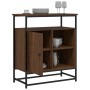 Sideboard aus braunem Eichenholzwerkstoff, 100 x 35 x 80 cm von , Sideboards - Ref: Foro24-835548, Preis: 66,74 €, Rabatt: %