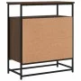 Brown oak engineered wood sideboard 100x35x80 cm by , Sideboards - Ref: Foro24-835548, Price: 66,13 €, Discount: %