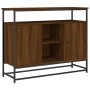 Brown oak engineered wood sideboard 100x35x80 cm by , Sideboards - Ref: Foro24-835543, Price: 87,10 €, Discount: %