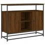 Brown oak engineered wood sideboard 100x35x80 cm by , Sideboards - Ref: Foro24-835543, Price: 85,40 €, Discount: %