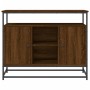 Brown oak engineered wood sideboard 100x35x80 cm by , Sideboards - Ref: Foro24-835543, Price: 87,10 €, Discount: %