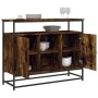 Sideboard aus geräuchertem Eichenholzwerkstoff, 100 x 35 x 80 cm von , Sideboards - Ref: Foro24-835541, Preis: 81,05 €, Rabat...