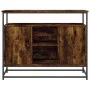 Sideboard aus geräuchertem Eichenholzwerkstoff, 100 x 35 x 80 cm von , Sideboards - Ref: Foro24-835541, Preis: 81,05 €, Rabat...