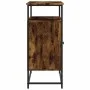 Sideboard aus geräuchertem Eichenholzwerkstoff, 100 x 35 x 80 cm von , Sideboards - Ref: Foro24-835541, Preis: 81,05 €, Rabat...