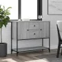 Ingenieurholz-Sideboard in Sonoma-Grau 100x36x85 cm von , Sideboards - Ref: Foro24-835557, Preis: 94,28 €, Rabatt: %