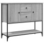 Aparador de madera de ingeniería gris Sonoma 100x36x85 cm by , Sideboards - Ref: Foro24-835557, Price: 95,54 €, Discount: %