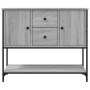 Aparador de madera de ingeniería gris Sonoma 100x36x85 cm by , Sideboards - Ref: Foro24-835557, Price: 95,54 €, Discount: %