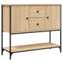 Sideboard aus Sonoma-Eichenholzwerkstoff, 100 x 36 x 85 cm von , Sideboards - Ref: Foro24-835555, Preis: 107,39 €, Rabatt: %