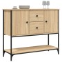 Sideboard aus Sonoma-Eichenholzwerkstoff, 100 x 36 x 85 cm von , Sideboards - Ref: Foro24-835555, Preis: 107,39 €, Rabatt: %