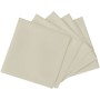 Servilletas 50 unidades crema 50x50 cm de vidaXL, Servilletas de tela - Ref: Foro24-131440, Precio: 55,04 €, Descuento: %