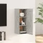 Concrete gray engineered wood wall cabinet 35x34x90 cm by , Shelves and shelves - Ref: Foro24-812469, Price: 48,84 €, Discoun...