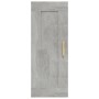Armario de pared madera de ingeniería gris hormigón 35x34x90 cm de , Estantes y estanterías - Ref: Foro24-812469, Precio: 49,...