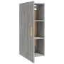Concrete gray engineered wood wall cabinet 35x34x90 cm by , Shelves and shelves - Ref: Foro24-812469, Price: 48,84 €, Discoun...