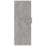 Concrete gray engineered wood wall cabinet 35x34x90 cm by , Shelves and shelves - Ref: Foro24-812469, Price: 48,84 €, Discoun...