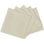 Servilletas 100 unidades crema 50x50 cm de vidaXL, Servilletas de tela - Ref: Foro24-131441, Precio: 86,44 €, Descuento: %