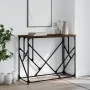 Oak brown engineered wood console table 100x40x80 cm by , Side tables - Ref: Foro24-834119, Price: 53,92 €, Discount: %